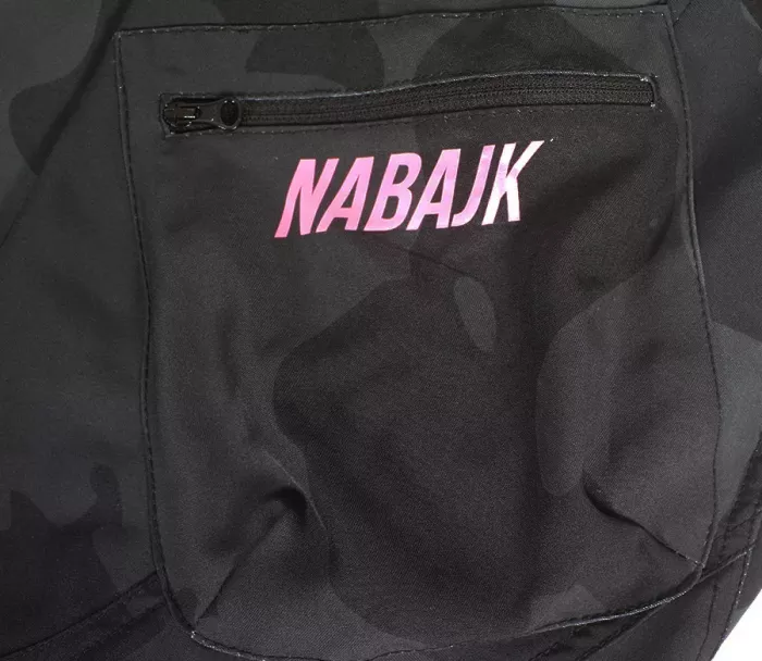 Dámské kraťasy Nabajk Trautenberk black camo/old pink