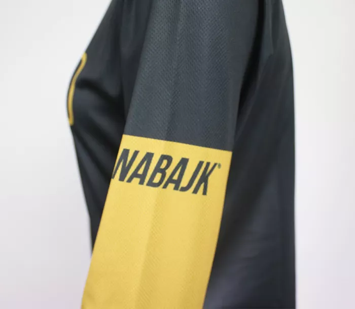 Dámský dres Nabajk Deshtny long sleeve black/gold