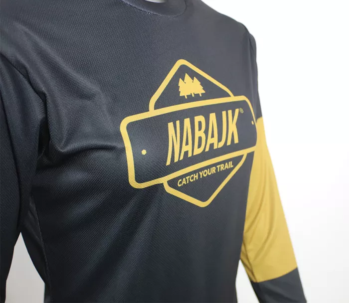 Dámský dres Nabajk Deshtny long sleeve black/gold