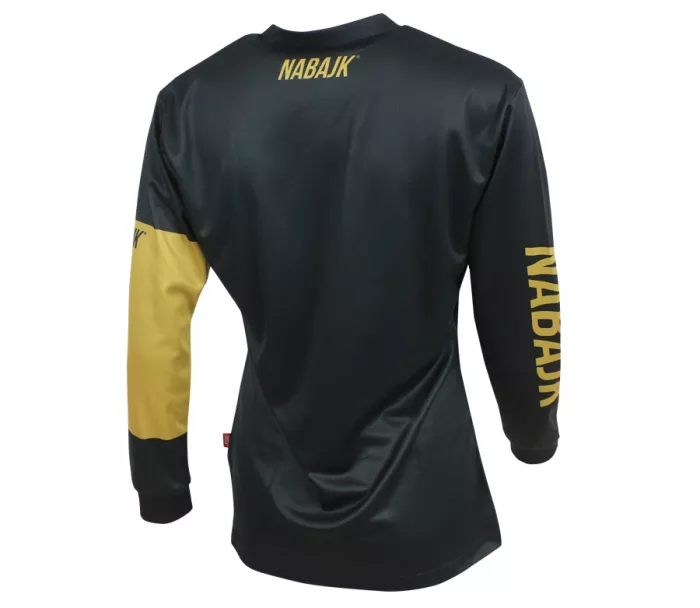 Dámský dres Nabajk Deshtny long sleeve black/gold