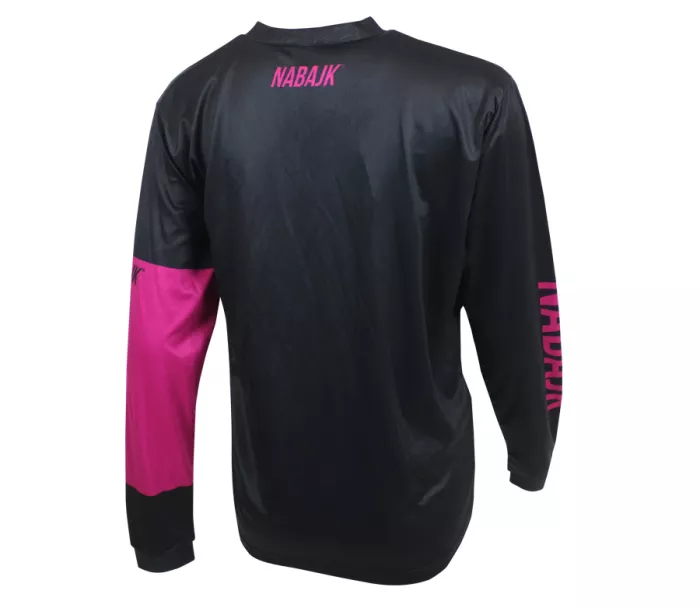 Dámský dres Nabajk Deshtny long sleeve black/pink