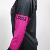 Dámský dres Nabajk Deshtny long sleeve black/pink