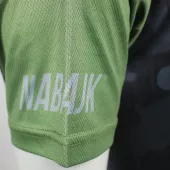 Pánský dres Nabajk Kubba short sleeve black camo/khaki