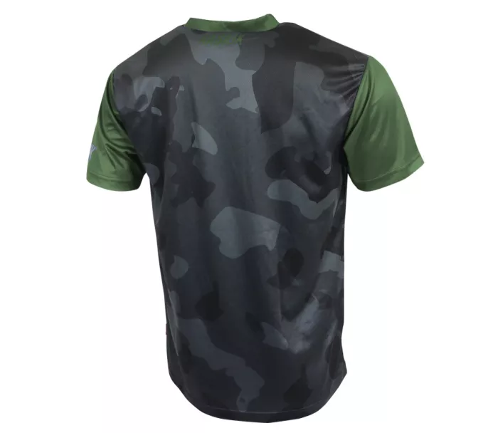 Pánský dres Nabajk Kubba short sleeve black camo/khaki