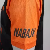 Pánský dres Nabajk Pradeed short sleeve black camo/orange
