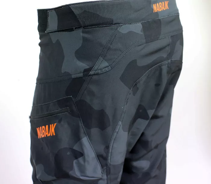 Pánské kraťasy Nabajk Trautenberk black camo/orange