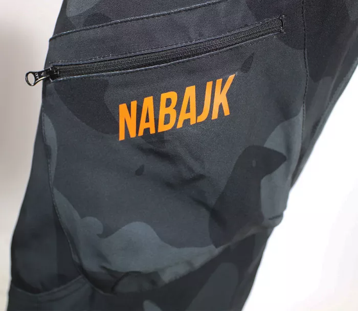 Pánské kraťasy Nabajk Trautenberk black camo/orange