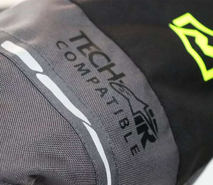 Dámská bunda na moto Nazran Cavell Tech-Air black/grey/fluo