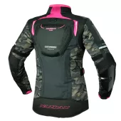 Dámská bunda na moto Nazran Thron Tech-Air black/pink/camo
