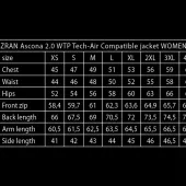 Dámská bunda Nazran Ascona 2.0 black/fluo Tech-air compatible