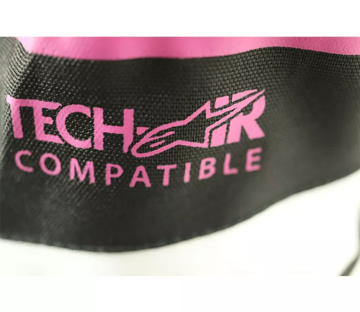 Dámská bunda Nazran Ascona 2.0 black/white/pink Tech-air compatible