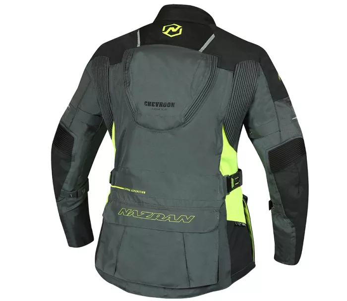 Výhodný set: Nazran Cavell Tech-Air black/grey/fluo dámská + Alpinestars Tech-Air 5 vesta