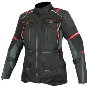Dámská bunda na motorku Nazran Cavell Tech-Air black/red