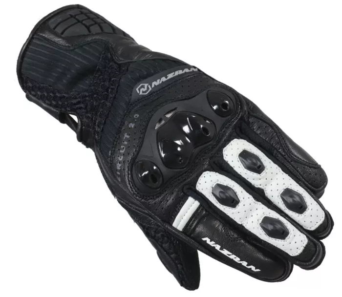 Rukavice na moto Nazran Circuit Air 2.0 black/white