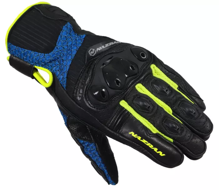 Rukavice na moto Nazran Circuit Air 2.0 black/blue/fluo