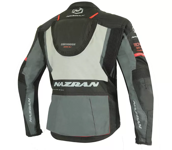 Bunda na moto Nazran Cavell Dakar black/grey Tech-air compatible