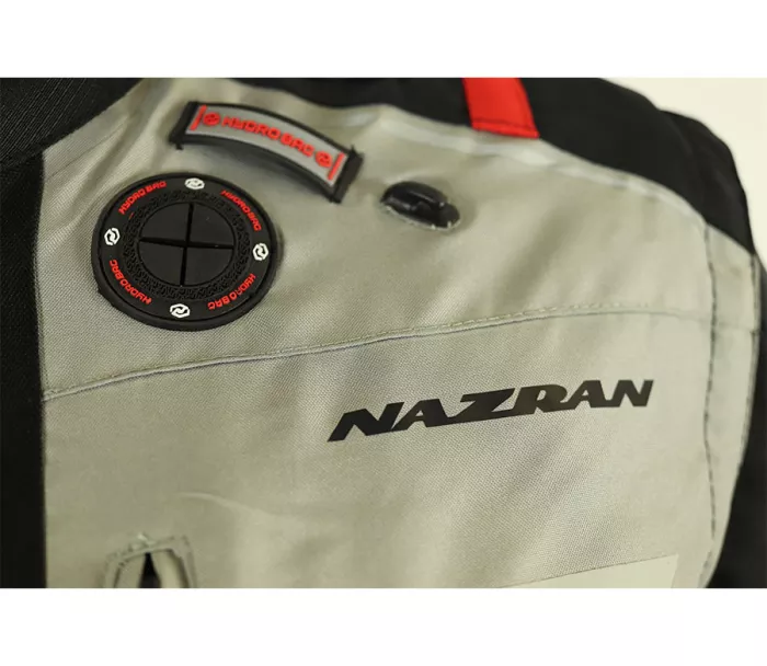 Bunda na moto Nazran Cavell Dakar black/grey Tech-air compatible