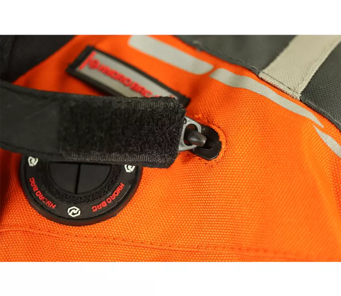 Bunda na moto Nazran Cavell Dakar orange/grey Tech-Air® compatible