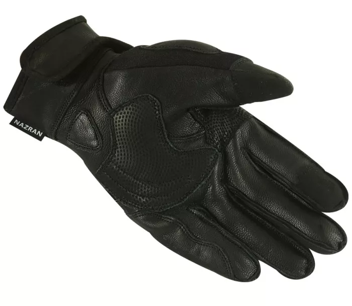 Rukavice na moto Nazran Dark black