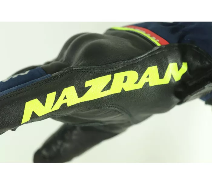 Rukavice na moto Nazran Ice WTP black/navy