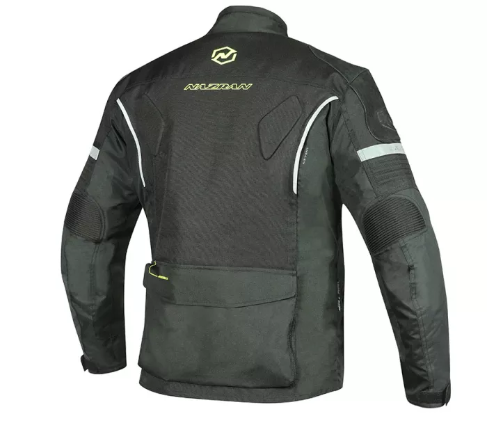 Bunda na moto Nazran Montana 2.0 black/fluo