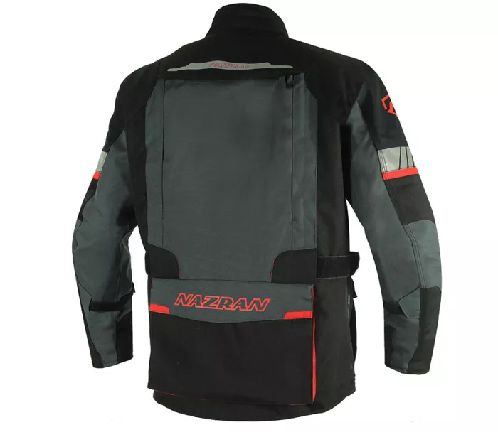 Bunda na moto Nazran Moritz 2.0 black/grey vel. 2XL