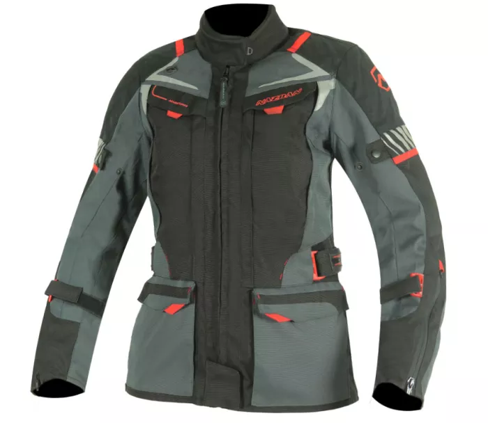 Dámská bunda na moto Nazran Moritz 2.0 black/grey vel. 3XL