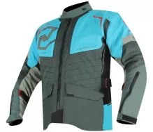 Bunda na moto Nazran Puccino blue/grey Tech-air compatible vel. M
