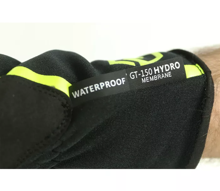 Rukavice na moto Nazran Resort 2.0 WTP black/fluo