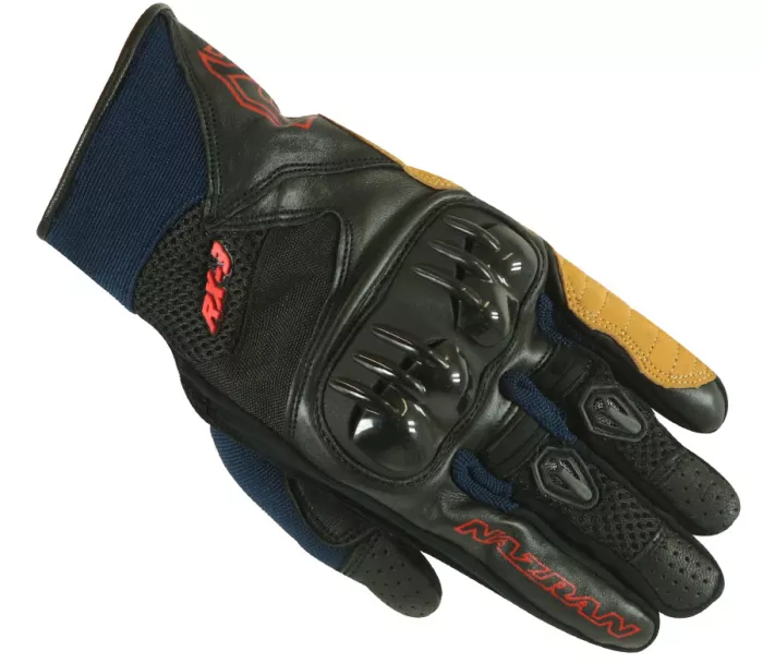 Rukavice na moto Nazran RX-3 2.0 black/red/navy