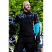 Bunda na moto Nazran Ascona 2.0 blue/black men jacket Tech-air compatible
