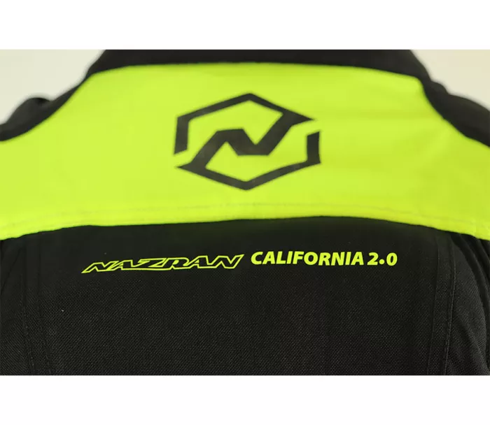 Bunda na moto Nazran California 2.0 black/fluo Tech-air compatible