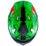 Helma na motorku Nexx SX.100R Abisal green/red