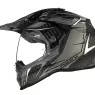 Helma na moto Nexx X.WRL Atika black/grey
