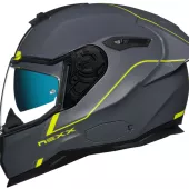 Helma na moto NEXX SX.100R FRENETIC neon/grey MT