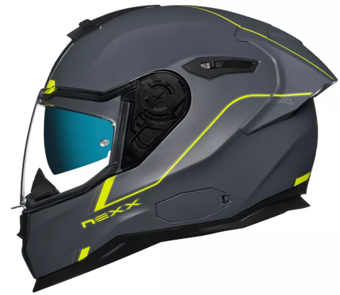 Helma na moto NEXX SX.100R FRENETIC neon/grey MT