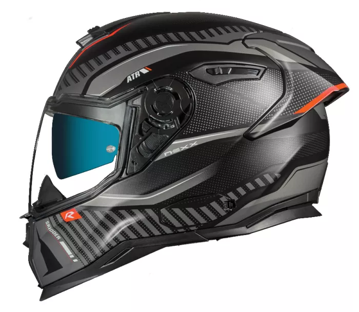 Helma na moto Nexx SX.100R Skidder black/grey MT