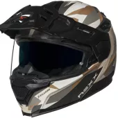 Helma na moto NEXX X.VILIJORD TAIGA sand/grey MT