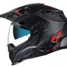 Helma na moto NEXX X.WED 2 VAAL grey/red MT