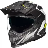 Helma na moto NEXX X.WED 2 VAAL white/neon MT