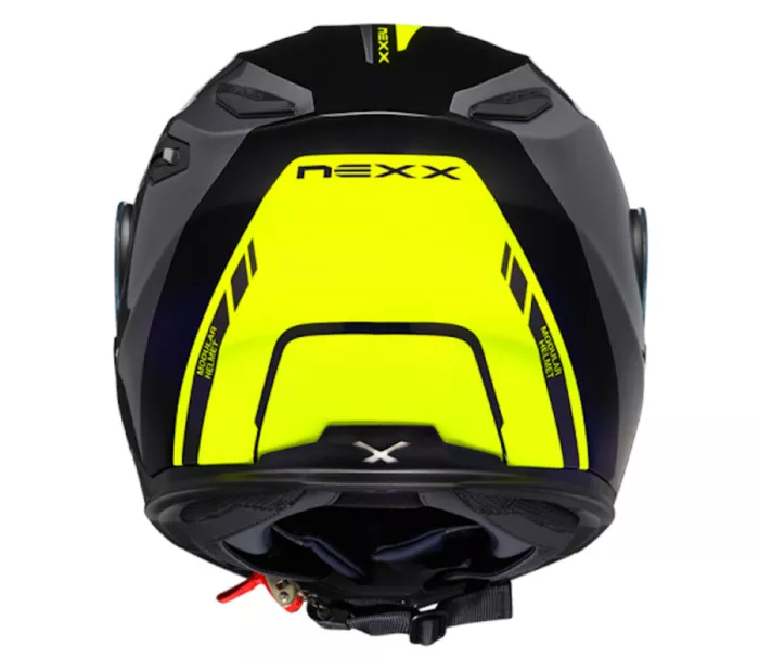 Helma na motorku Nexx X.Vilitur Hi-Viz neon/grey