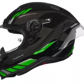Helma na moto NEXX X.R3R PRECISION black/green MT