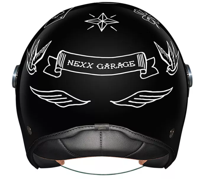 Otevřená helma na moto NEXX X.G30 Tattoo black white