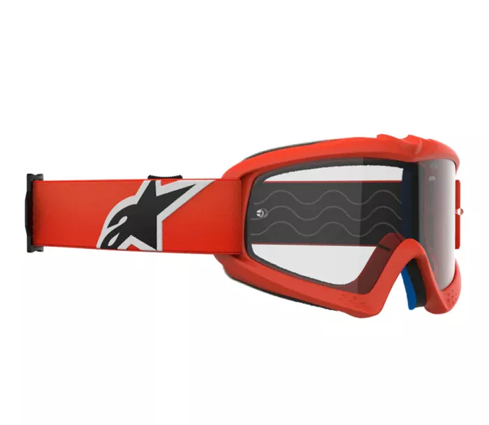 Motokrosové brýle Alpinestars Vision Youth Corp orange/clear
