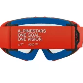 Motokrosové brýle Alpinestars Vision Youth Corp orange/clear