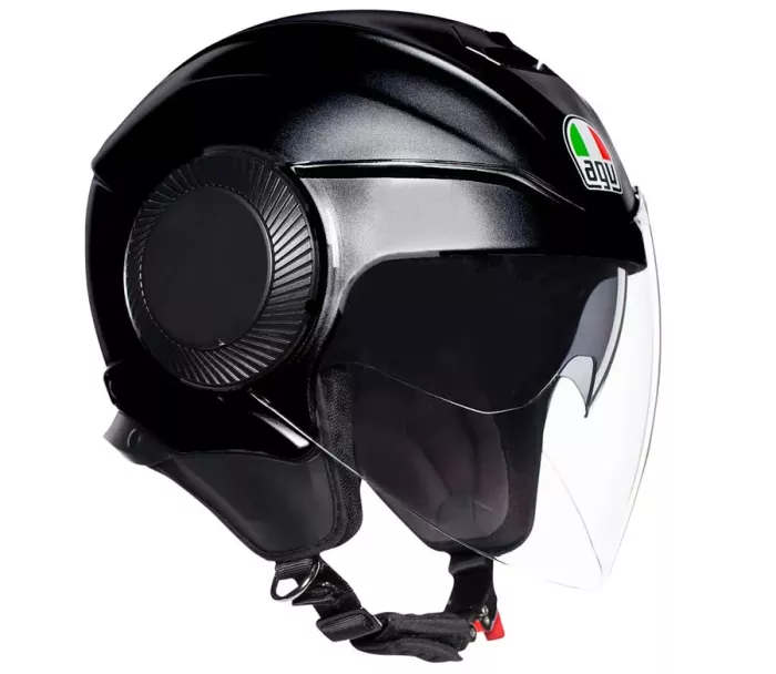AGV 204821A4L0 002 XS ORBYT E2205 SOLID MATT BLACK