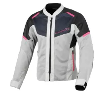 Dámská bunda Macna Orcano 2.0 light grey/black/pink
