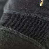 Kevlarové džíny na moto Trilobite Parado black SLIM (prodloužené)