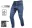 Pánské kalhoty na moto Trilobite Parado monolayer AAA slim fit blue (Zkrácené)