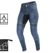 Dámské džíny na moto Trilobite Parado skinny fit blue level 2